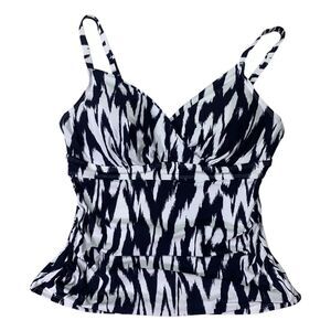 Anne Cole Limited Edition UPF 50+ Women's Tankini Top - Navy